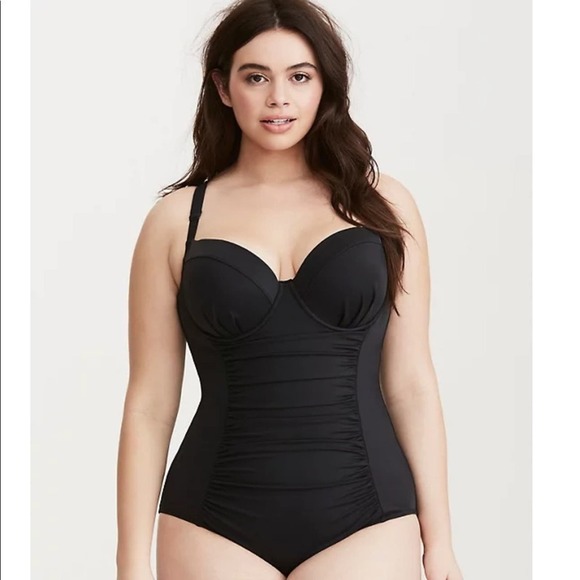 New! Torrid sz 4 Strappy Sexy Swim Bathing Suit 4X - Picture 1 of 3